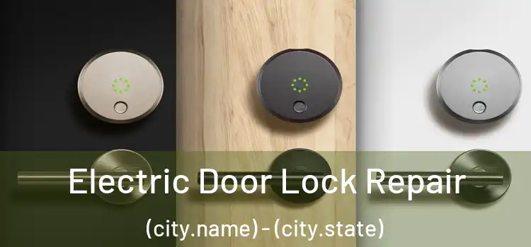 Electric Door Lock Repair (city.name) - (city.state)